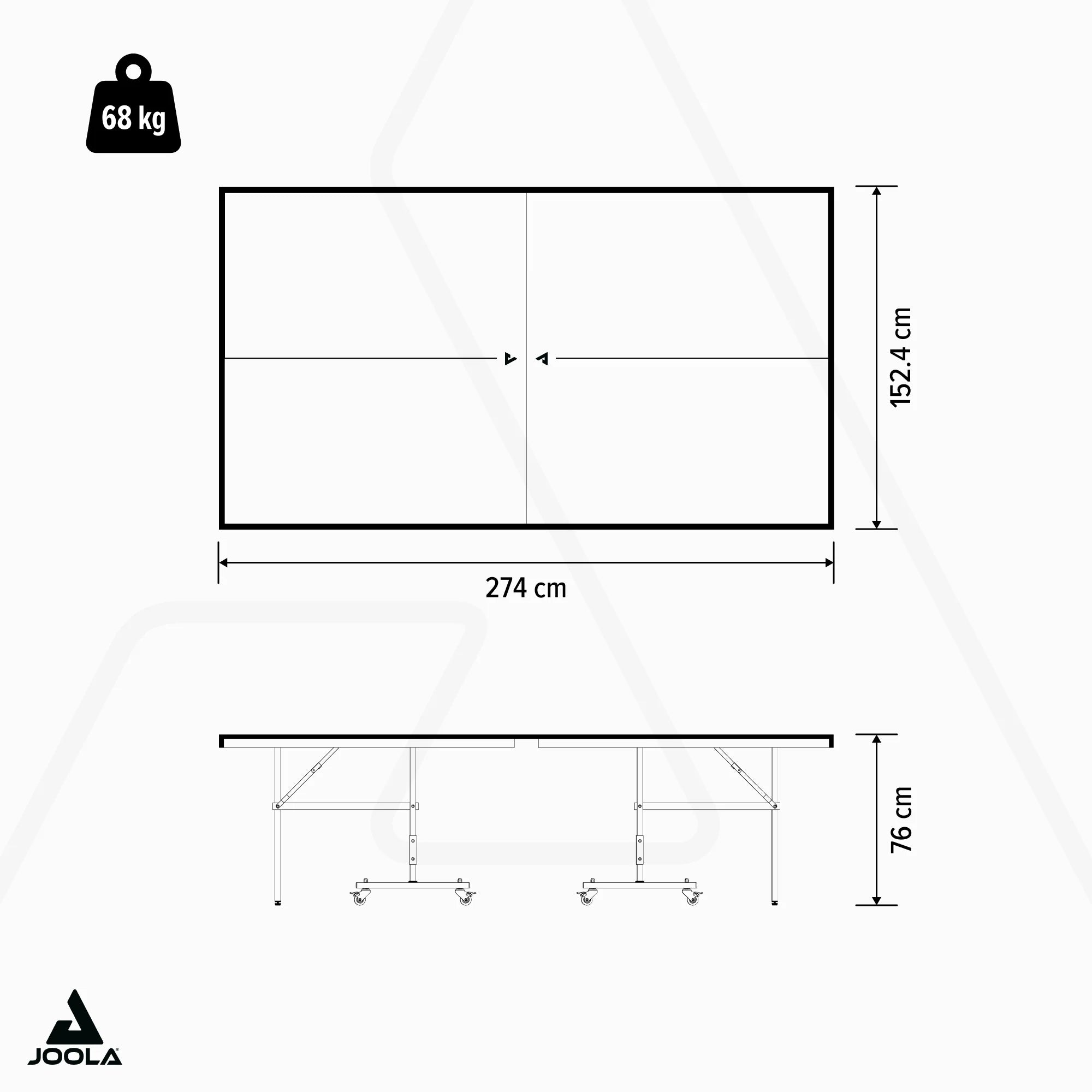 JOOLA Tischtennisplatte Outdoor J500A