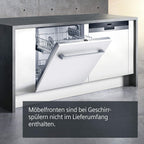 Siemens SN63EX06VE, iQ300 Smarter Geschirrspüler, Vollintegrierte Spülmaschine, 60 cm, Besteckschublade, Extra leise, varioSpeed, Automatische Türöffnung, Dreifach rackMatic, infoLight, intesiveZone