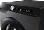Samsung WW8NK52K0VW/EG Waschmaschine, 8 kg, 1200 U/min, SLIM Platzsparer, Ecobubble, AddWash, Hygiene-Dampfprogramm, Weiß