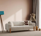 Lyke 3 Sitzer Bettsofa - Sahne