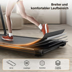 Laufband für Zuhause-AIRHOT, 2,5 PS Walking Pad, Untertisch-Laufband mit Fernbedienung und LED-Anzeige, maximale Geschwindigkeit von 6 km/h BZW. 12 km/h. Kompaktes Laufband für zuhause oder das Büro