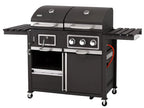 tepro Kohle-Gas-Grill »Toronto Kombi«, 8,7 kW Leistung, 3 Edelstahlbrenner, 2 Ablagen
