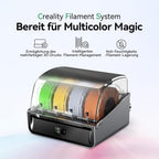 Creality K2 Plus Combo 3D-Drucker, 16-Farben Multimaterial-Druck, 350³mm XXL-Bauraum, Servo-Direktantrieb, Dual-KI-Kameras, Ultra-Leise