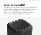 Denon Home 150 Multiroom-Lautsprecher, HiFi Lautsprecher mit HEOS Built-in, Alexa integriert, WLAN, Bluetooth, USB, AirPlay 2, Hi-Res Audio, schwarz