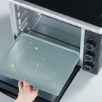 SEVERIN Back- und Toastofen mit Umluftfunktion, Mini Backofen mit Grillrost, Backblech, Drehspie und Pizzastein, vielseitiger Heiluftofen mit 42 L Kapazitt, 1.800 W, schwarz, TO 2058