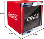°CUBES Flaschenkühlschrank Coca-Cola Classic/ 51 cm Höhe / 98 kWh/Jahr / 48 L Kühlteil