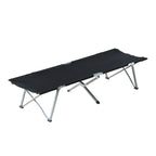 Outsunny Feldbett Campingliege klappbar mit Tragetasche Outdoor