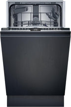 Siemens SR65YX08ME, iQ500 Smarter Geschirrspüler Vollintegriert, 45 cm breit, Besteckschublade, Zeolith, extra leise, aquaStop, automatische Türöffnung nach Programmende, varioSpeed, Innenbeleuchtung