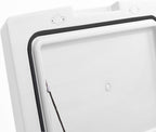 Mobicool MB40, Hybrid, tragbare Kompressor- thermoelektrische-Kühlbox/Gefrierbox, 38 Liter, 12 V und 230 V für Auto, Lkw, Steckdose, Blau