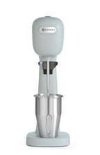 HENDI Milchshake Maker, Inkl. 2 Mixbechers (Edelstahl und Polykarbonat) und 4 austauschbaren Rührwerken, Drink mixer, Frappés, Getränkemixer, 230V/400W, 170x196x(H)490mm, Karamell