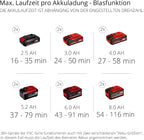 Einhell Akku-Laubsauger GE-CL 36/230 Li E-Solo Power X-Change (Lithium-Ionen, 18 Volt, Saug-/Blasfunktion, Turboschalter, inkl. Saugrohr + Blasrohr, ohne Akku und Ladegert)
