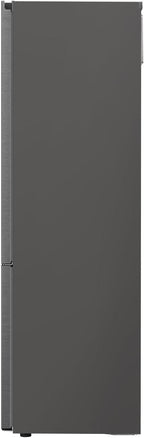 LG GBV22NCCEP Kühl-/Gefrierkombination – Smart Inverter Compressor, Total No Frost, Modern Flat Door Design, Matt Schwarz Metallic, Energieeffizienz A