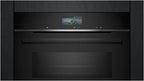 Siemens HB572ABS3, iQ300, Einbau-Backofen 60 x 60 cm, Air Fry, activeClean Pyrolyse Selbstreinung, LED-Touchbedienung, 3D Heißluft, Schnellaufheizung, cookControl10 Automatikprogramme, Edelstahl