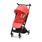 CYBEX Gold Kinderwagen Libelle mit One-Pull Harness, Von ca. 6 Monaten bis ca. 4 Jahre (max. 22 kg), Ultraleicht (nur 6 kg), Almond Beige (Beige mit taupefarbenem Rahmen)