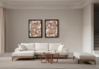 Eti Oak Left Ecksofa - Weiss