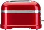 KitchenAid Toaster für 2 Scheiben mit Sandwich-Zange | Artisan | Retro Toast Machine | Verschiedene Funktionen und Bräunungsstufen | Grün