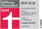 Bosch Hausgerte SMV6ZCX49E Serie 6 er Geschirrspüler Vollintegriert, Besteckschublade, Silence Programm besonders leise, PerfectDry mit Zeolith trocknet sogar Kunststoff