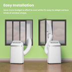 Comfee Mobiles Klimagert Easy Cool 2.0, 7000 BTU 2,0kW, Kühlen&Ventilieren&Entfeuchten, Raumgre bis 68m(25㎡), APP-Steuerung/Alexa/Google Home/IFTTT, Mobile Klimaanlage mit Abluftschlauch