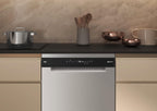 Bauknecht B7F HP43 XA Freistehender Geschirrspüler/ 60 CM/ 15 Maßgedecke/PowerClean Pro-Effektive Hochdruckdüsen/Natural Dry-Automatische Türoffnung-Bessere Trocknung/Maxi Space-Mehr Innenraum