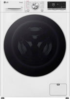 LG F4WV7080, Klasse A, Frontlader-Waschmaschine 8 kg, 1400 U/Min, AI Direct Drive, Wi-Fi, Tiefenreinigung mit Dampf, Groe Kapazitt, TRIPLE A, Auentür aus Sicherheitsglas, 62 x 60 x 85 cm  Wei
