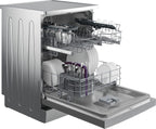 Beko BDFN26420W b300 freistehender Geschirrspüler, unterbaufhig, Platz für 14 Magedecke, Pro Inverter Motor, TrayWash, HygieneIntense, 6 Programme, WaterSafe+, Wei