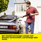 Kärcher Hochdruckreiniger K 4 Power Control Flex Home, Druck: max. 130 bar, Fördermenge: 420 l/h, Fläche: 30 m²/h, Wasserfilter, Gewicht: 11,5 kg, Hochdruckpistole, Dreckfräser, Strahlrohr, Home Kit