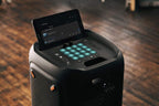 JBL PartyBox 710 - Schwarz – Trag - und rollbarer Bluetooth Party-Lautsprecher mit Lichteffekten – Spritzwassergeschützte, mobile Musikbox