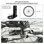 HOMCOM Fahrradanhänger Lastenanhänger faltbar große Transportbox