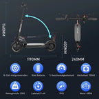 HITWAY H5-HB24ABE E-Scooter ohne Sitz – ABE zertifiziert
