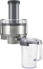 Kenwood Profi-Entsafter AT641 für Küchenmaschine Cooking Chef KM 070, Edelstahloptik, 20 x 27 x 31 cm