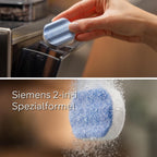 SIEMENS Kaffeevollautomat EQ6 plus s700 TE657503DE, für viele Kaffeespezialitäten, Milch-Aufschäumdüse, Keramikmahlwerk, Doppeltassenfunktion, Antikalk, automatische Dampfreinigung, 1500 W, edelstahl