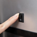 HOMCOM Automatik Mülleimer mit Sensor hygienisch Edelstahl