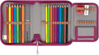 LÄSSIG 7-teiliges Schulranzen Set Kinder/School Set Boxy Unique Schwarz