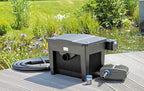 OASE 56789 Durchlauffilter BioSmart Set 36000 geeignet für Teiche bis 36 m³, Filtersystem, Filterkomplettset inkl Filtermaterial, Teichpumpe und UVC Klärer