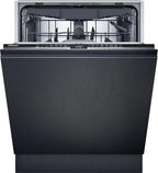 Siemens SN63EX06VE, iQ300 Smarter Geschirrspüler, Vollintegrierte Spülmaschine, 60 cm, Besteckschublade, Extra leise, varioSpeed, Automatische Türöffnung, Dreifach rackMatic, infoLight, intesiveZone