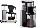 Moccamaster KBG Select, Kaffeemaschine, Retro Kaffeemaschine, Filterkaffee, Off-White, 1.25L