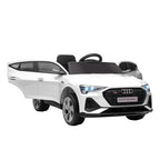 HOMCOM Audi E-tron Kinderauto 12V mit Fernbedienung
