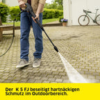 Kärcher Hochdruckreiniger K 5 Power Control, Druck: max. 145 bar, Fördermenge: 500 l/h, Flächenleistung: 40 m²/h, Wasserfilter, Gewicht: 13 kg, Hochdruckschlauch und -pistole, Dreckfräser, Strahlrohr