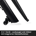 Einhell Akku-Laubsauger GE-CL 36/230 Li E-Solo Power X-Change (Lithium-Ionen, 18 Volt, Saug-/Blasfunktion, Turboschalter, inkl. Saugrohr + Blasrohr, ohne Akku und Ladegert)