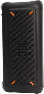 JBL PartyBox 710 - Schwarz – Trag - und rollbarer Bluetooth Party-Lautsprecher mit Lichteffekten – Spritzwassergeschützte, mobile Musikbox