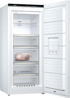Siemens GS54NAWCV iQ500 Gefrierschrank, 176 x 70 cm, 327 L, noFrost nie wieder abtauen, bigBox Platz für großes Gefriergut, varioZone flexible Glas-und Schubladen, Weiß
