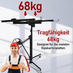 Sonnewelt Plattenheber klappbar 140 cm-350 cm Arbeitshhe Hhenverstellbar 68kg