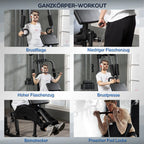 HOMCOM Kraftstation Fitnessstation Latzug Butterfly verstellbar