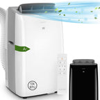 KLARSTEIN Grandbreeze Pro 14K – Mobiles Klimagerät, Luftentfeuchter, Ventilator, 3 Geschwindigkeiten, 14000 BTU/1,65 kW, Raum: 42 bis 68 m², Durchfluss: 460 m³/h, CEE A – Weiß Klimaanlage