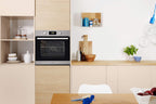 Privileg PBWR6 OH5F IN Einbau-Backofen/ Energieffizienzklasse A/ 71 L/ Hydrolyse-Reinigungsfunktion/ Multifunktions-Umluftbackofen Mit 7 Funktionen/ Edelstahl/ Turn&Go/ Click&Clean
