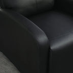 HOMCOM Relaxsessel Fernsehsessel mit Liegefunktion dick gepolstert