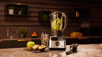 Braun PowerBlend 9 JB9040 Hochleistungsmixer – Mixer mit Tritan-Krug, 18 Mixprogramme, 10 Geschwindigkeiten + Pulsfunktion, Heißsuppenfunktion, Reinigungsprogramm, Ausguss, 1600 W, Schwarz