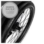 hauck Fahrradanhänger & Kinderwagen Dryk Duo Plus mit Federung, für 2 Kinder (6-48 Monate), inkl. Deichsel, Buggyrad, Fahne und LED Licht, Faltbar, Höhenverstellbar, XL Kofferaum (Dark Green)