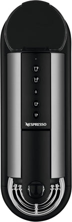 Nespresso De'Longhi EN267.BAE Citiz Kaffeemaschine mit Milchaufschäumer, Energiesparfunktion, 1710W, 1 Liter, 37.2 x 21.8 x 27.7 cm, Schwarz