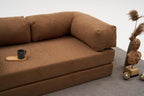 Comfort 3er Sofa - Braun